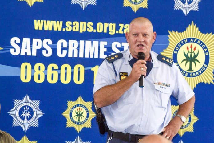 Limpopo's Deputy Police commissioner, Maj-Genl Jan Scheepers