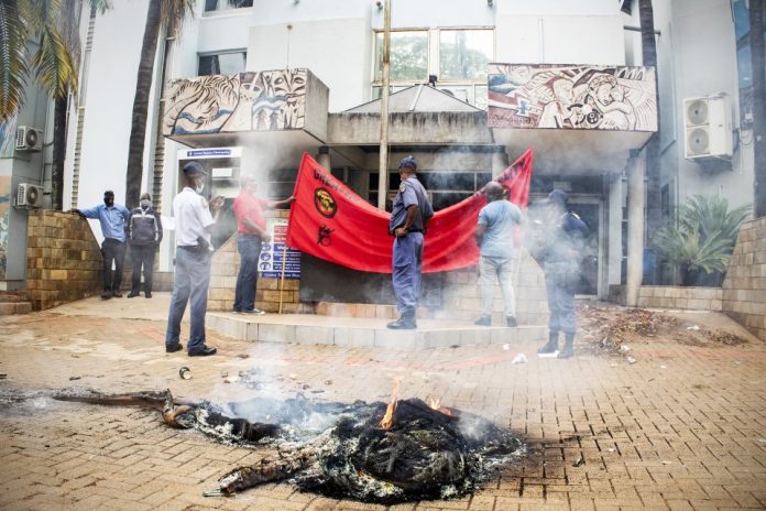 SAMWU strikers caused chaos